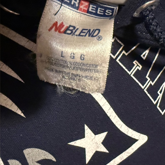 NFL New England Patriots Navy Hoodie - Picture 4 of 4